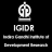 Indira Gandhi Institute of Development and Research Logo